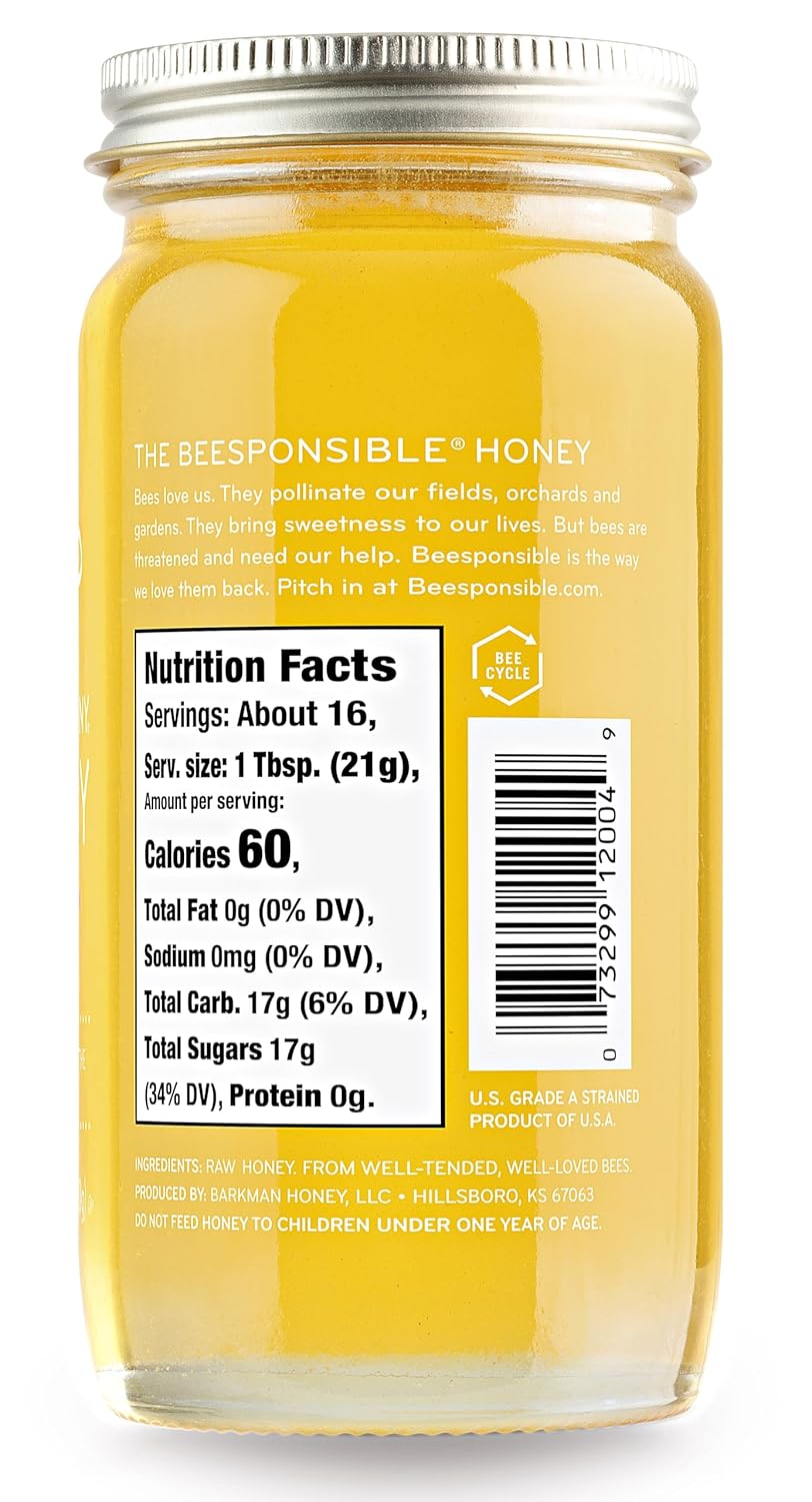 Bee Harmony Honey 3 Pack Variety Pack, 36 Ounce (Clover, Wildflower and Orange Blossom) - Image 9