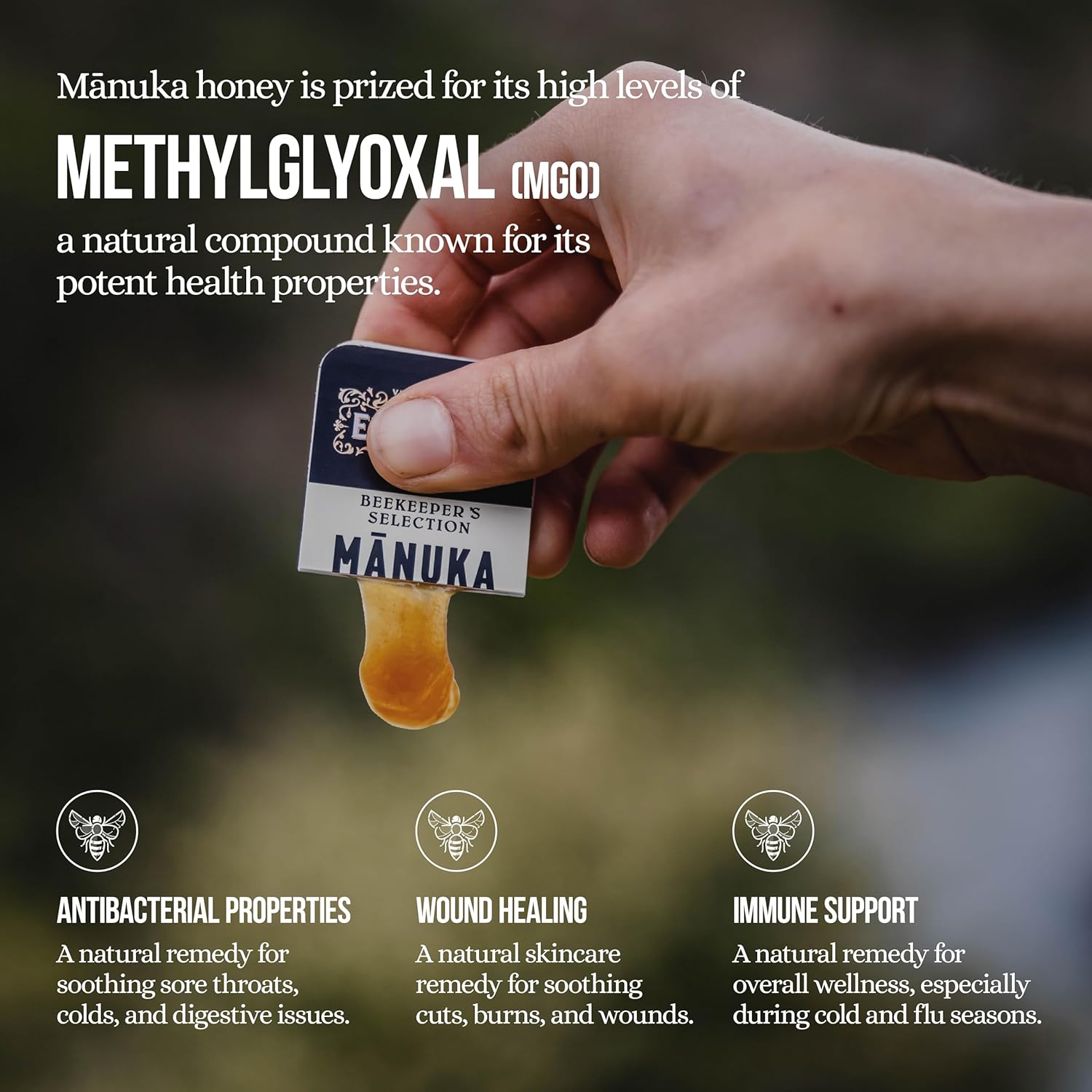 Manuka Emporium Raw Manuka Honey Packets MGO 263+ | 24 x 0.18oz Single-Serve Snaps | Certified Monofloral New Zealand Honey | UMF 10+ Equivalent | Travel-Friendly Superfood for Daily Wellness - Image 7
