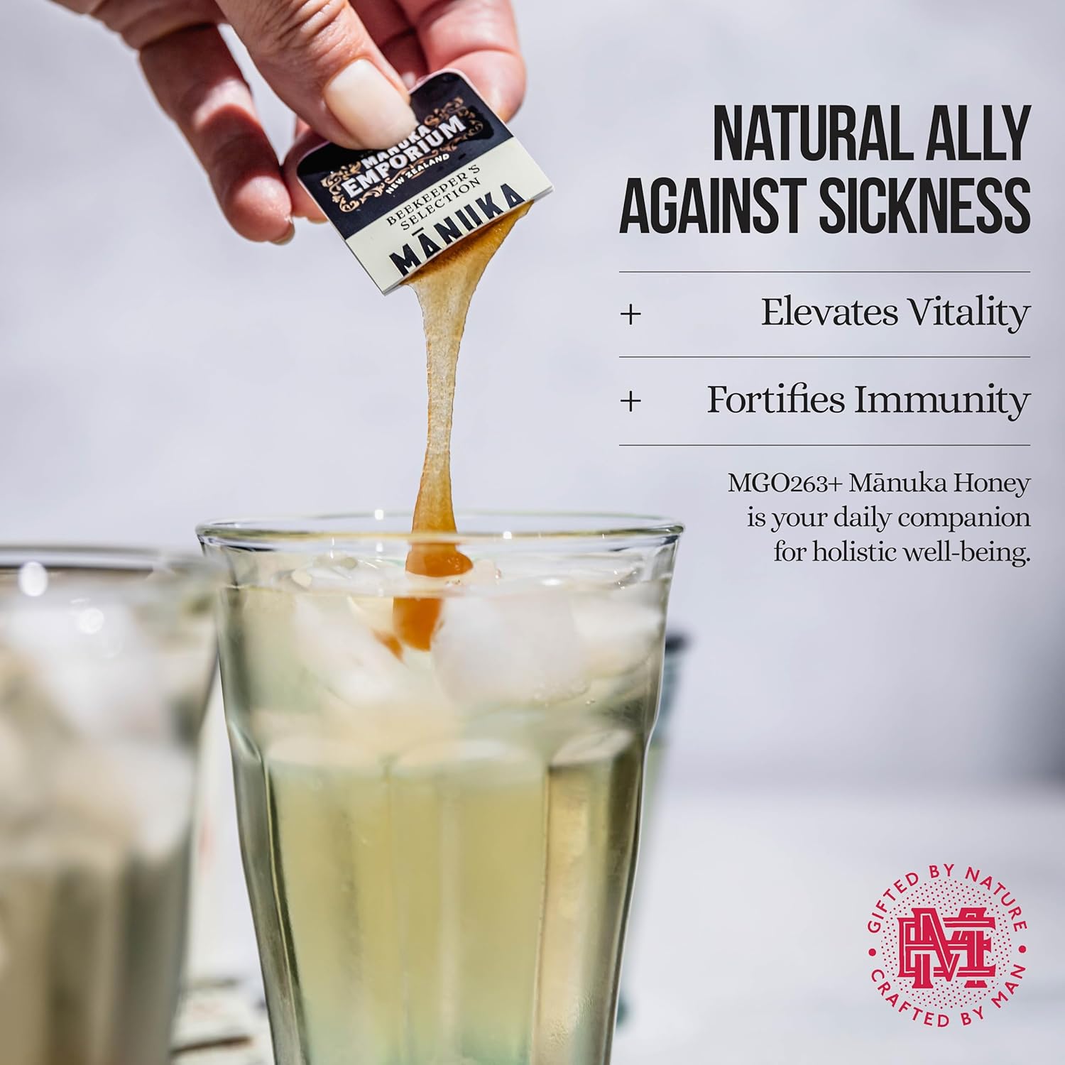 Manuka Emporium Raw Manuka Honey Packets MGO 263+ | 24 x 0.18oz Single-Serve Snaps | Certified Monofloral New Zealand Honey | UMF 10+ Equivalent | Travel-Friendly Superfood for Daily Wellness - Image 6