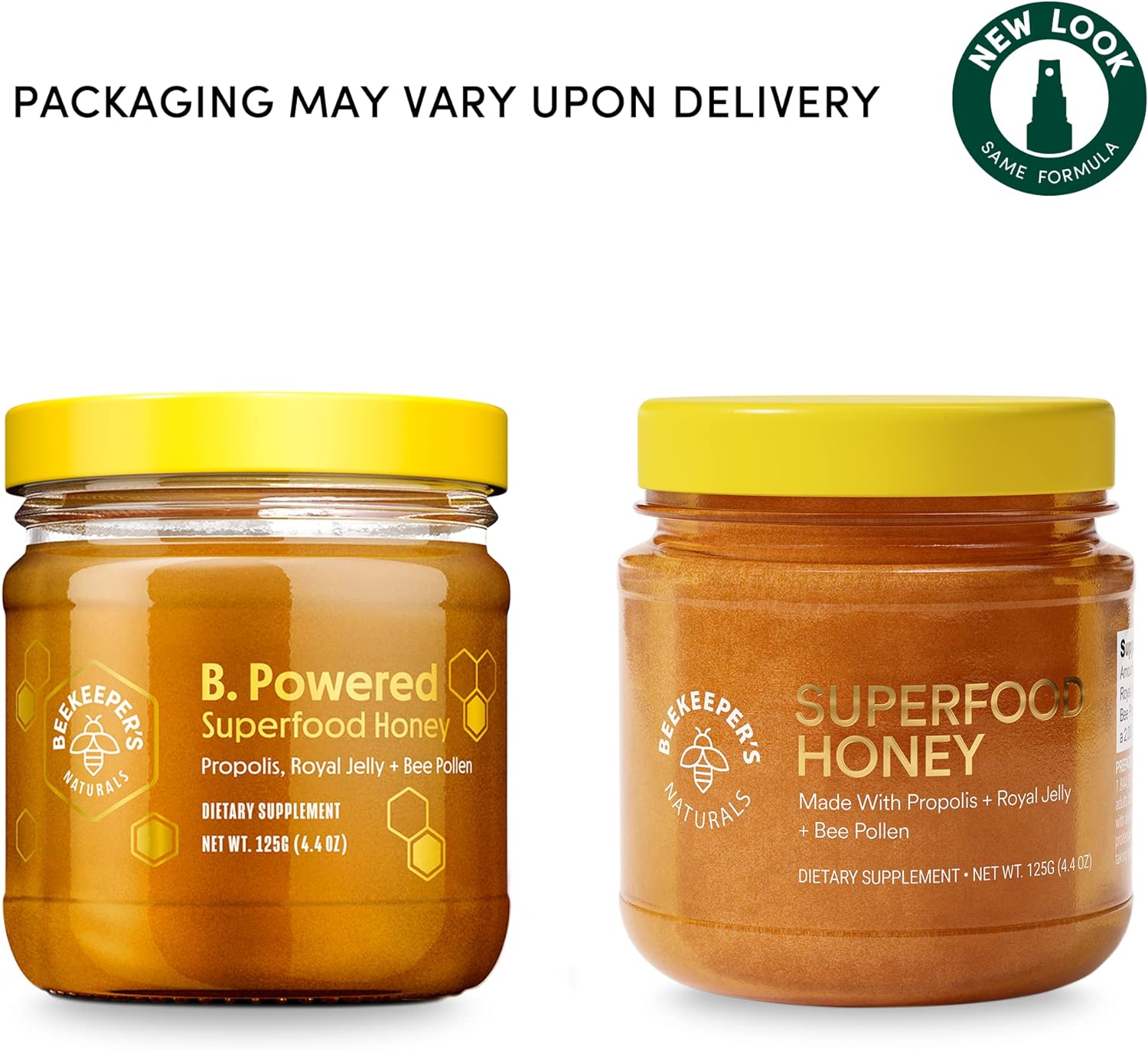 Superfood Honey by Beekeeper's Naturals - Bee Pollen, Royal Jelly, Propolis, Honey - Natural Energy, Immune Support, Mental Clarity, Athletic Performance (4.4 oz) - Image 4