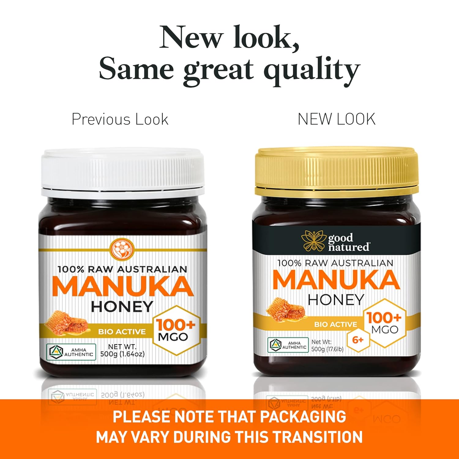 Raw Manuka Honey Certified MGO 100+ / 6+ Manuka With Antibacterial Activity - (NPA 6+) 500g (1.1lb) by Good Natured - Image 3