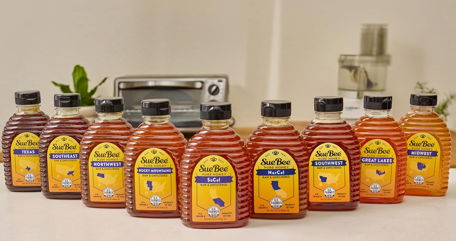 Sue Bee Local Southeast Honey, Raw & Unfiltered, Beekeeper-Owned Co-Op, Product of USA, Regional Honey, 24 Ounce (Pack of 1) - Image 6