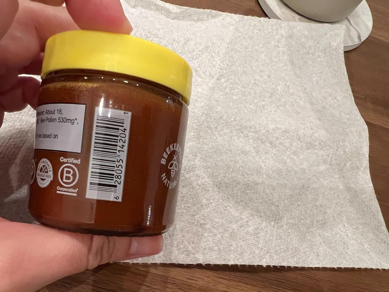 Superfood Honey by Beekeeper's Naturals - Bee Pollen, Royal Jelly, Propolis, Honey - Natural Energy, Immune Support, Mental Clarity, Athletic Performance (4.4 oz) - Image 9