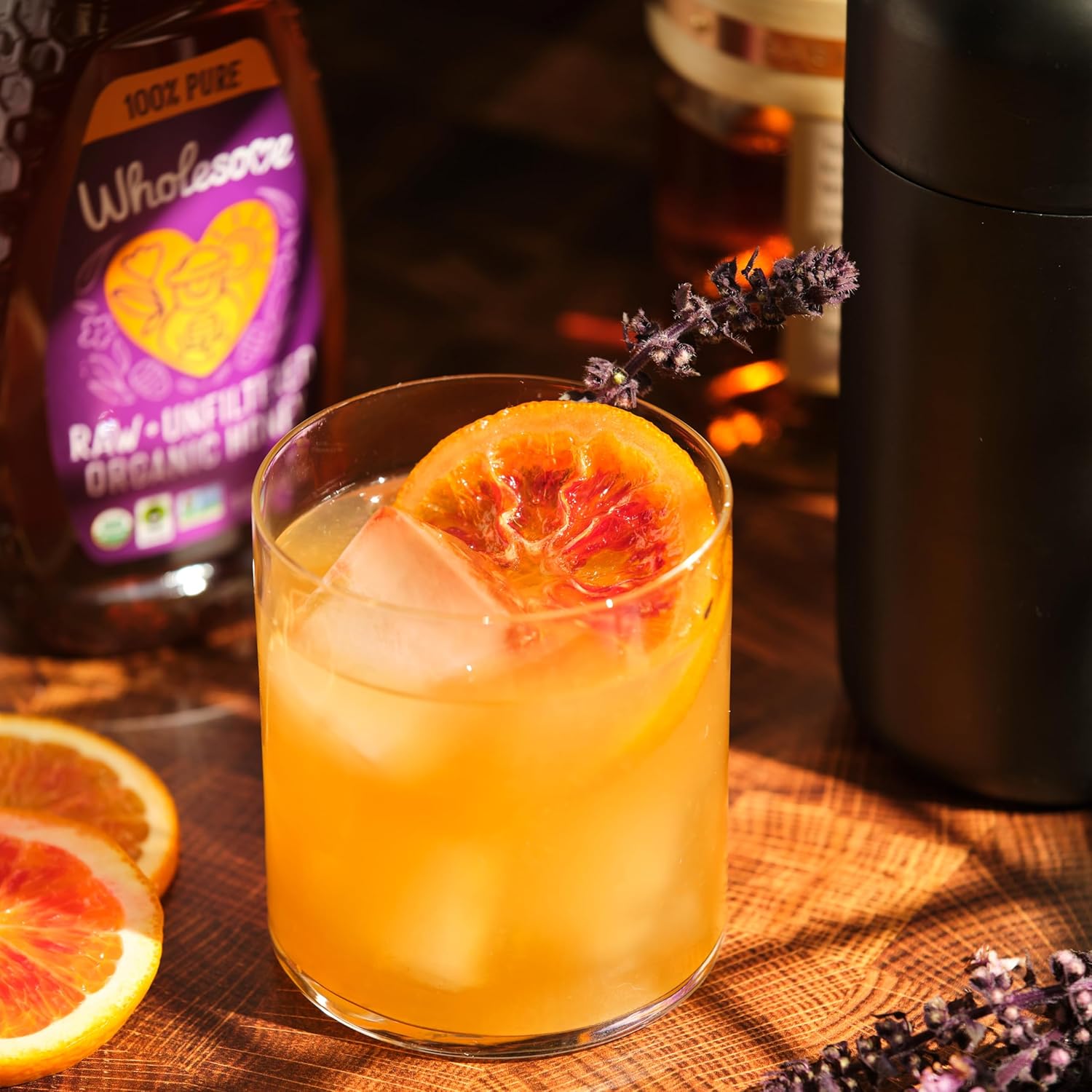 Wholesome Sweeteners 16-Ounce Organic Raw Unfiltered Honey Bottle, 100% Pure, Fair Trade Certified, Non GMO Project Verified, & Gluten Free, 1 Pack - Image 4