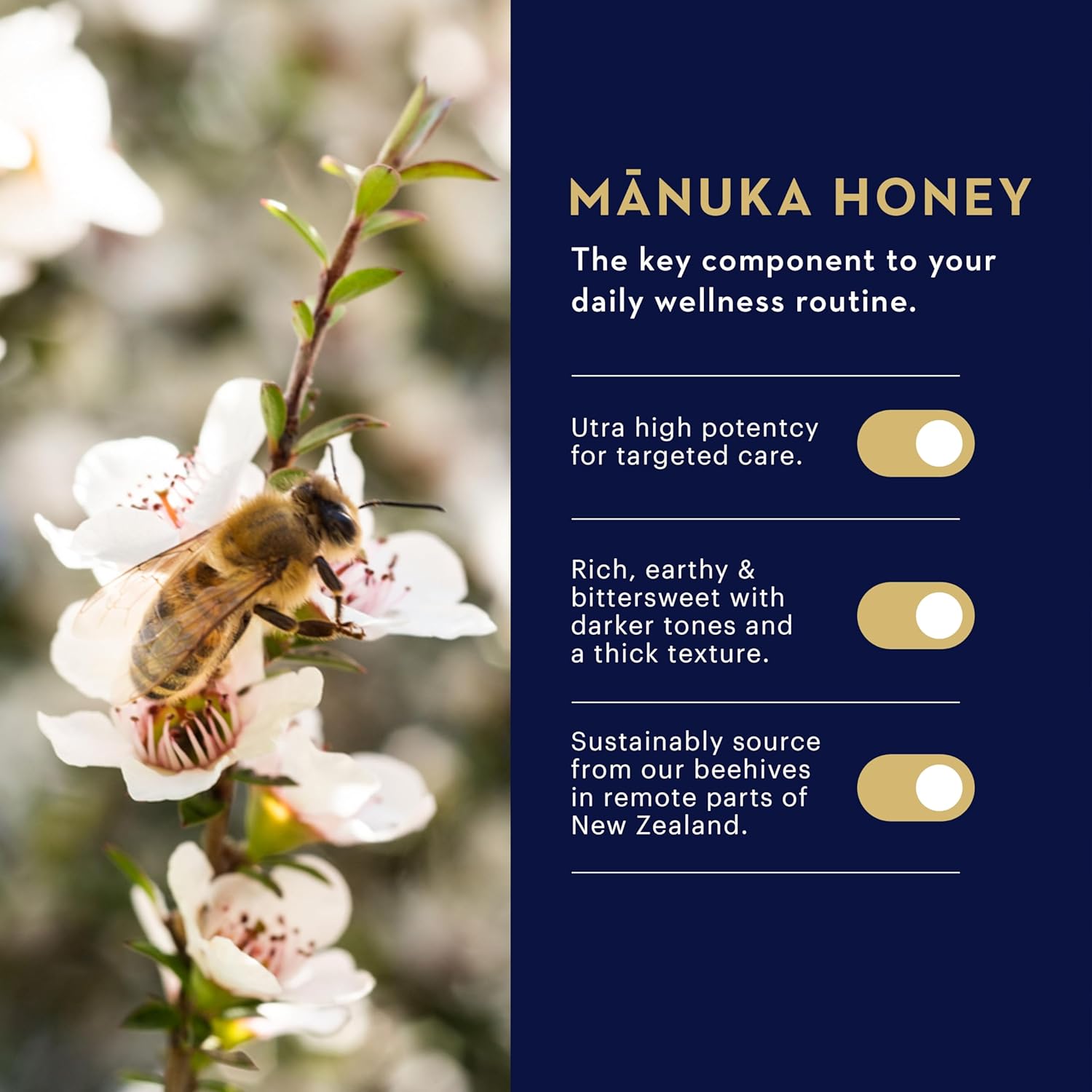 Manuka Health Manuka Honey Cough Drops – 58 Natural Lemon Flavored Throat Lozenges Infused with Raw Manuka Honey and Vitamin C for Immune Support - Image 2