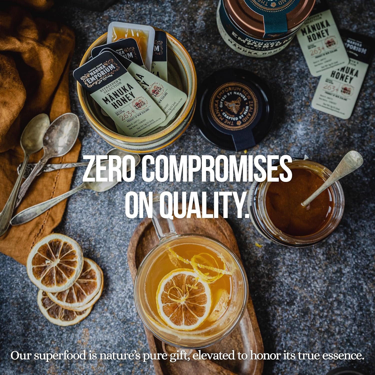 Manuka Emporium Raw Manuka Honey Packets MGO 263+ | 24 x 0.18oz Single-Serve Snaps | Certified Monofloral New Zealand Honey | UMF 10+ Equivalent | Travel-Friendly Superfood for Daily Wellness - Image 8