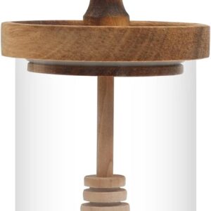 Honey Jar with Dipper and Lid ̵...