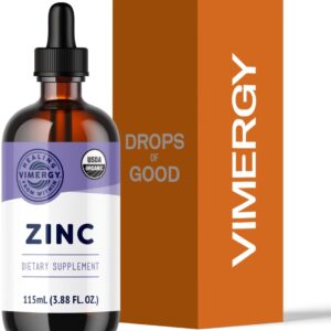 VIMERGY USDA Organic Zinc Supplemen...