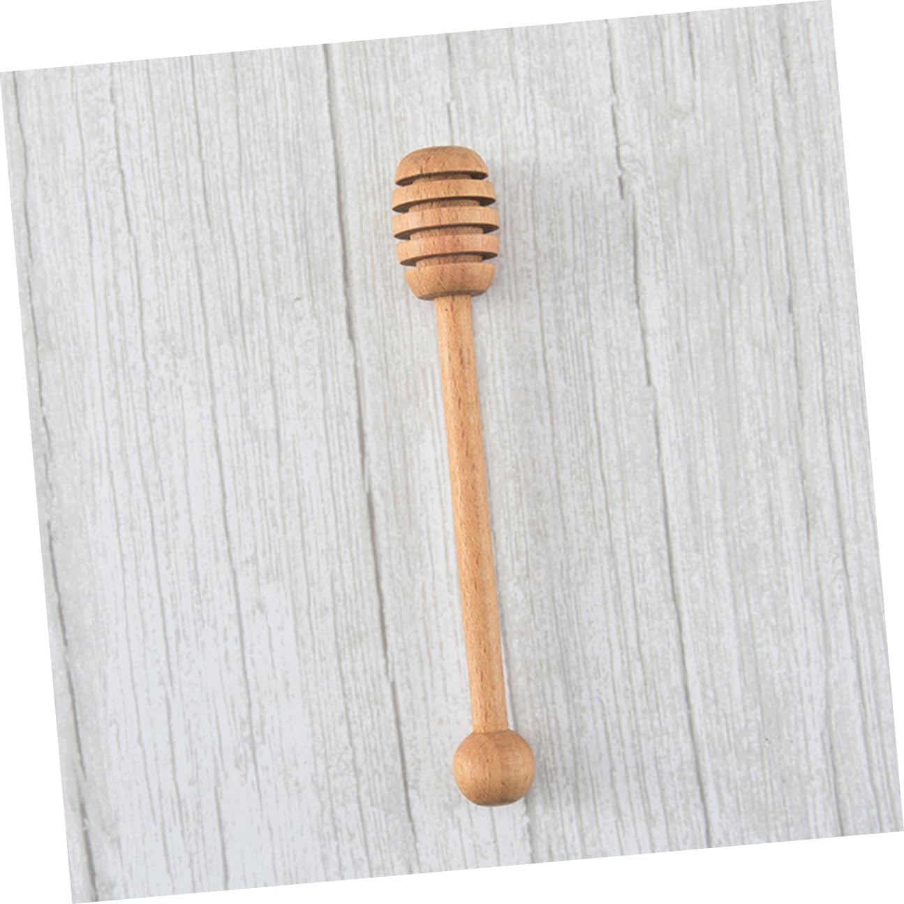 2pcs Wooden Honey Dippers Portable Stirring Sticks for Honey Syrup Jam Mixing for Household Use Easy to Clean - Image 8
