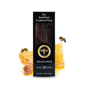 Wildflower Honey Straws, 25 Count &...