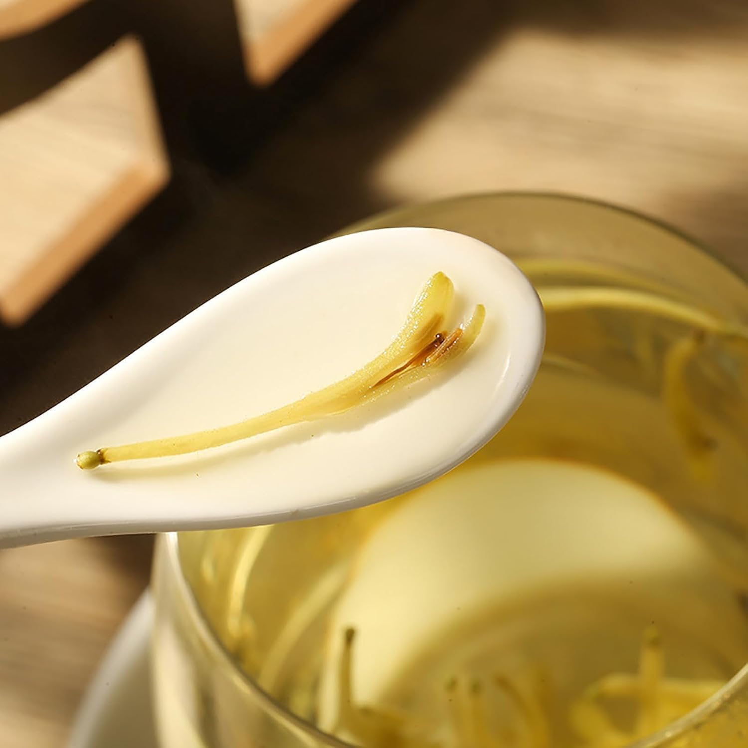 (120g) Honeysuckle Buds Organic, 100% Pure Natural Honey Suckle Buds- Hand-Picked and Naturally Dried Honeysuckle Buds (1 Bag) - Image 2