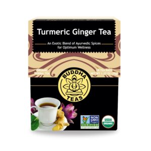 Buddha Teas Organic Turmeric Ginger...