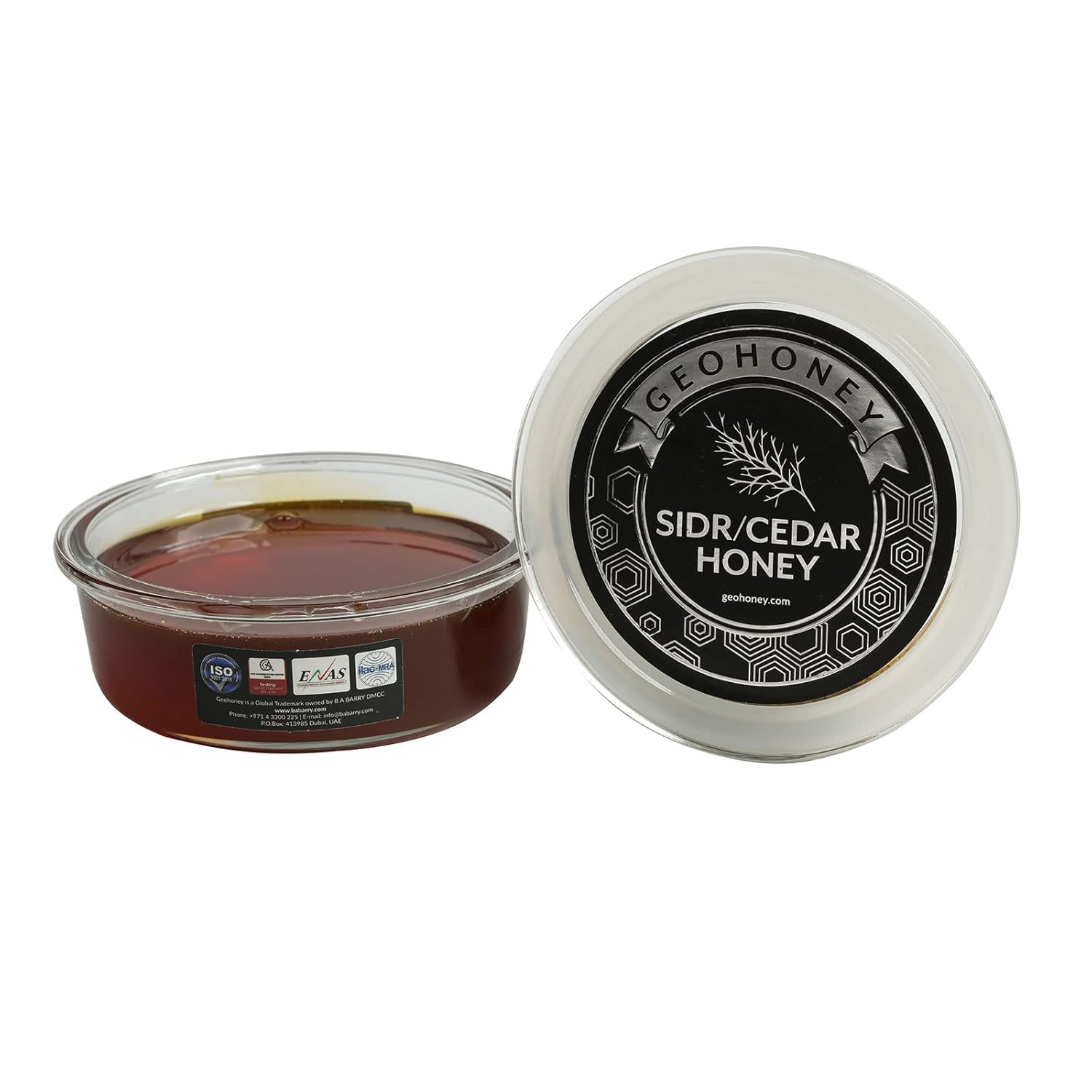 Geohoney Premium Sidr Cedar Honey, 100% Natural, 450 Gram - Image 2