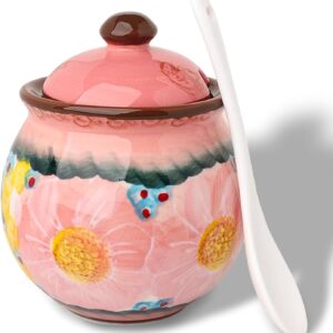 silesia Handmade Sugar Bowl with Li...