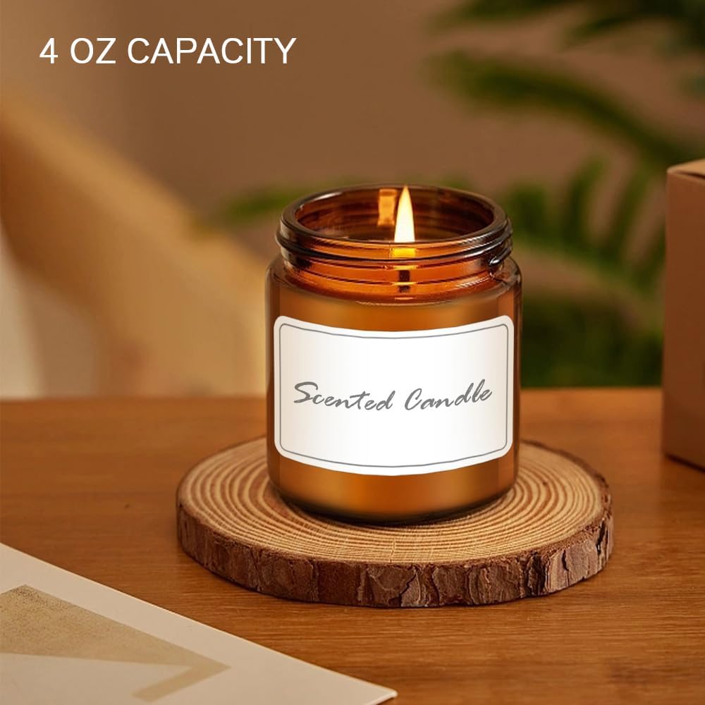 4 oz Glass Jars with Lids, 2 Pack Amber Jars with Lids & Inner Liners, Wide Mouth | Glass Black Mason Jars for Cream, Lotion, Honey, Jam, Jelly | Kitchen & Home - Image 4