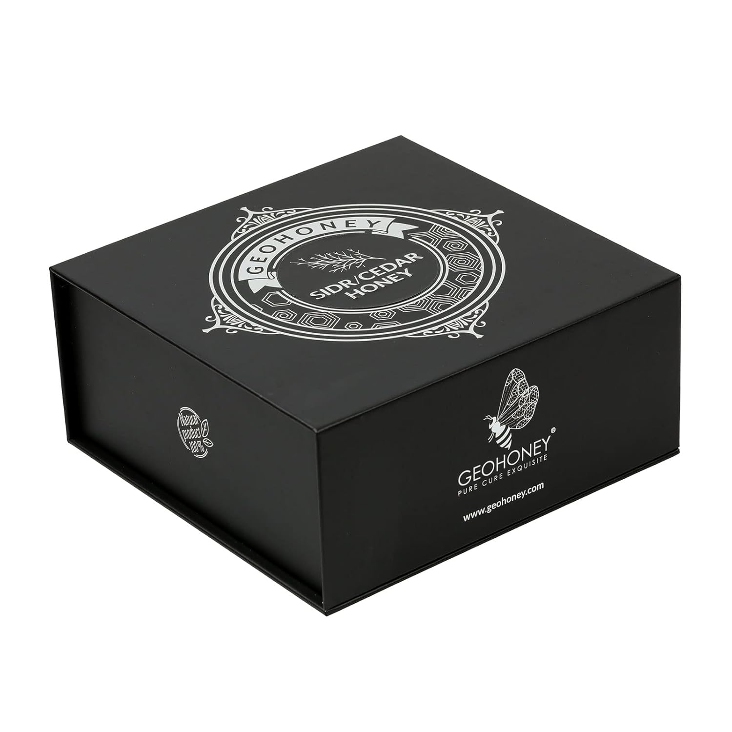Geohoney Premium Sidr Cedar Honey, 100% Natural, 450 Gram - Image 4