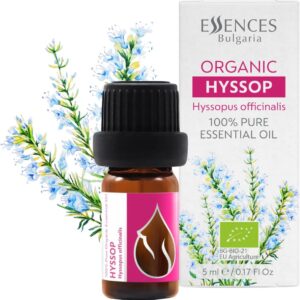 Organic Hyssop Essential Oil 1/6 Fl...