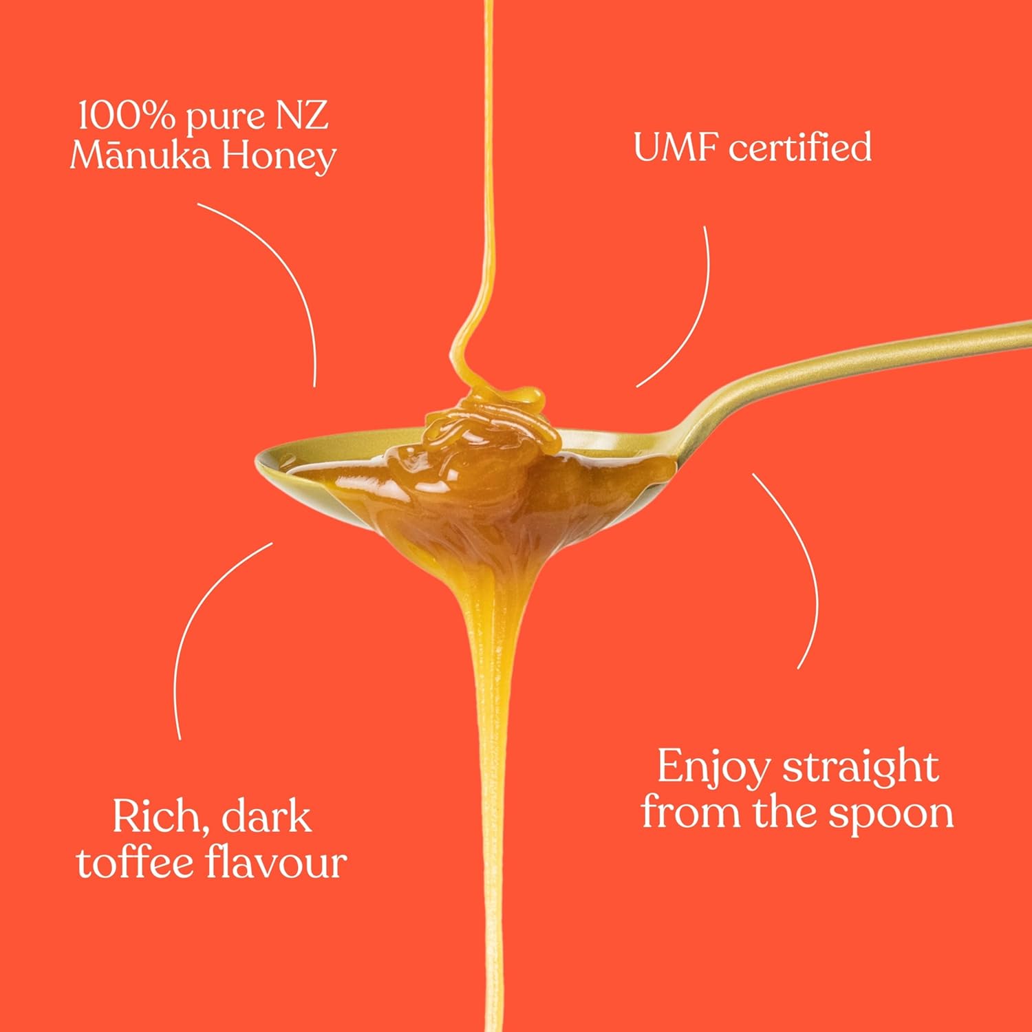 Egmont Honey Manuka Honey UMF 20+ MGO 830+ | 8.8 oz (250 g) | 100% Pure Authentic New Zealand Honey, UMF & MGO Certified, Non-GMO, Kosher, Traceable, Recycled Jar, Immune Support - Image 8