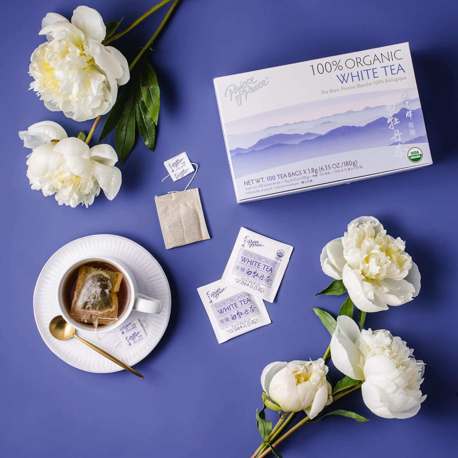 Prince of Peace® Organic White Tea 100ct - Image 3