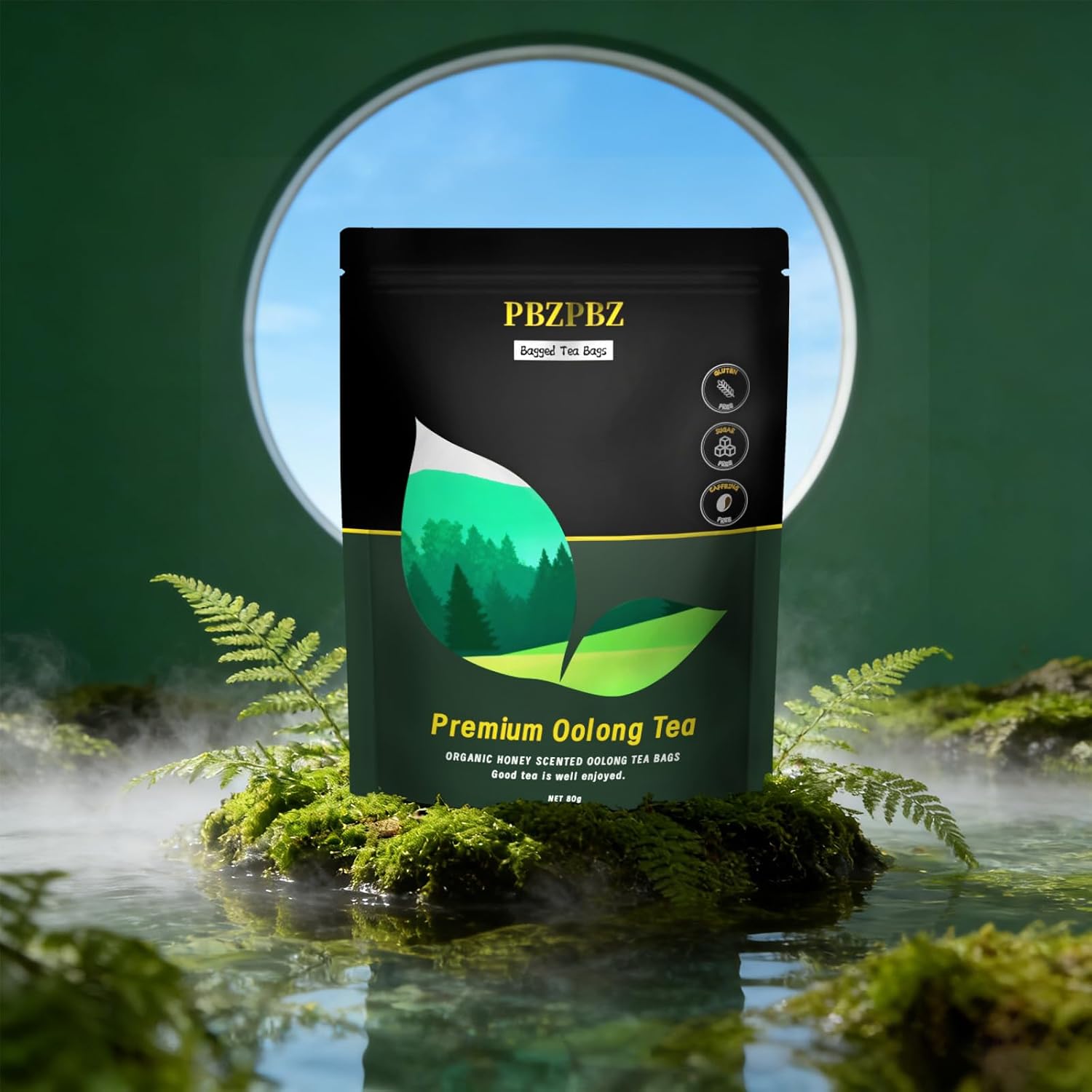 Oolong Whole Leaf Tea Bags | High-Altitude Sourced, Organic & Non-GMO | Supports Daily Relaxation | Smooth Floral Honey Flavor, Daily Wellness Ritual | 20 Bags (1) - Image 9