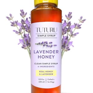 Lavender Honey Simple Syrup for Cof...