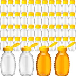 Hoolerry 48 Pack 8 oz Clear Plastic...