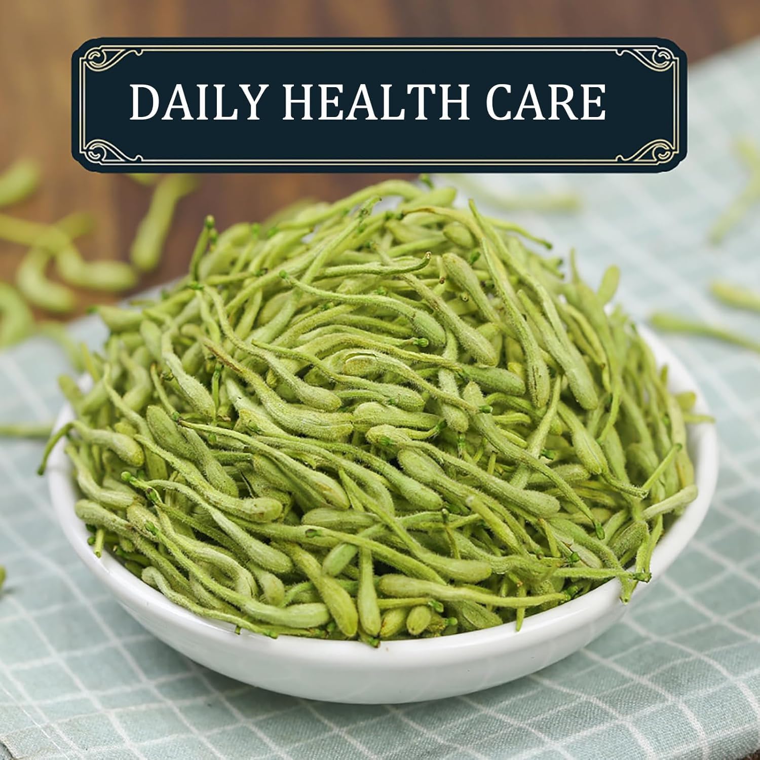 (120g) Honeysuckle Buds Organic, 100% Pure Natural Honey Suckle Buds- Hand-Picked and Naturally Dried Honeysuckle Buds (1 Bag) - Image 7