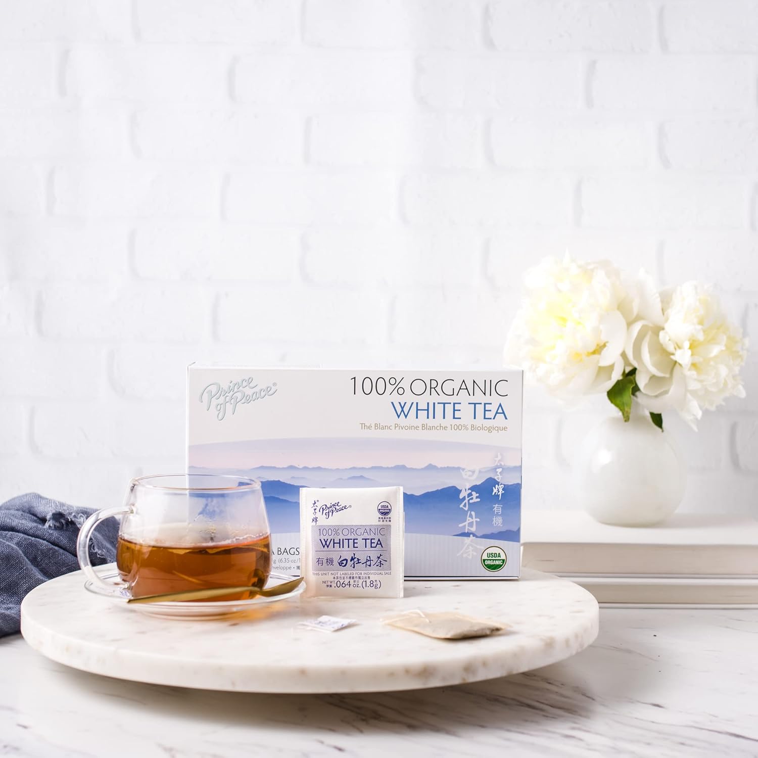 Prince of Peace® Organic White Tea 100ct - Image 4