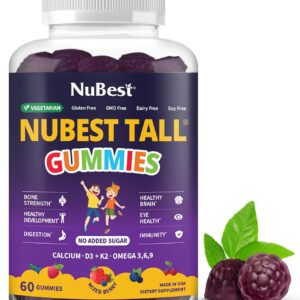 NuBest Tall Gummies for Kids Age 2+...