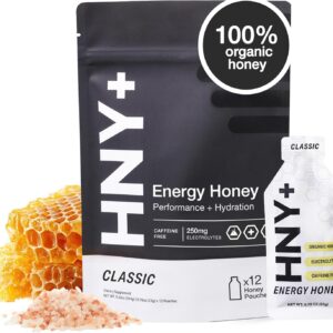 HNY+ Organic Honey Energy Gel with ...