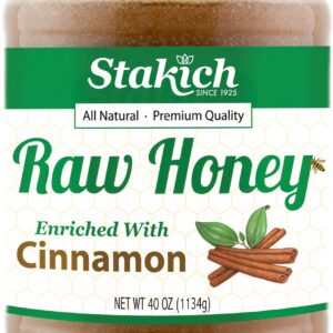 Stakich Cinnamon Enriched Raw Honey...