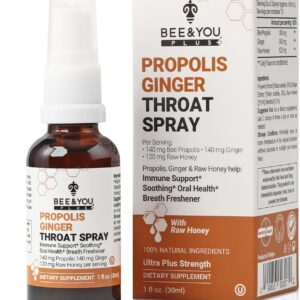 Bee and You Propolis Ginger Raw Hon...