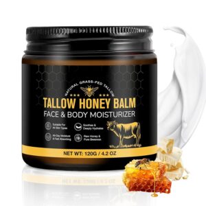 Tallow Honey Balm (4.2 OZ)-Natural ...