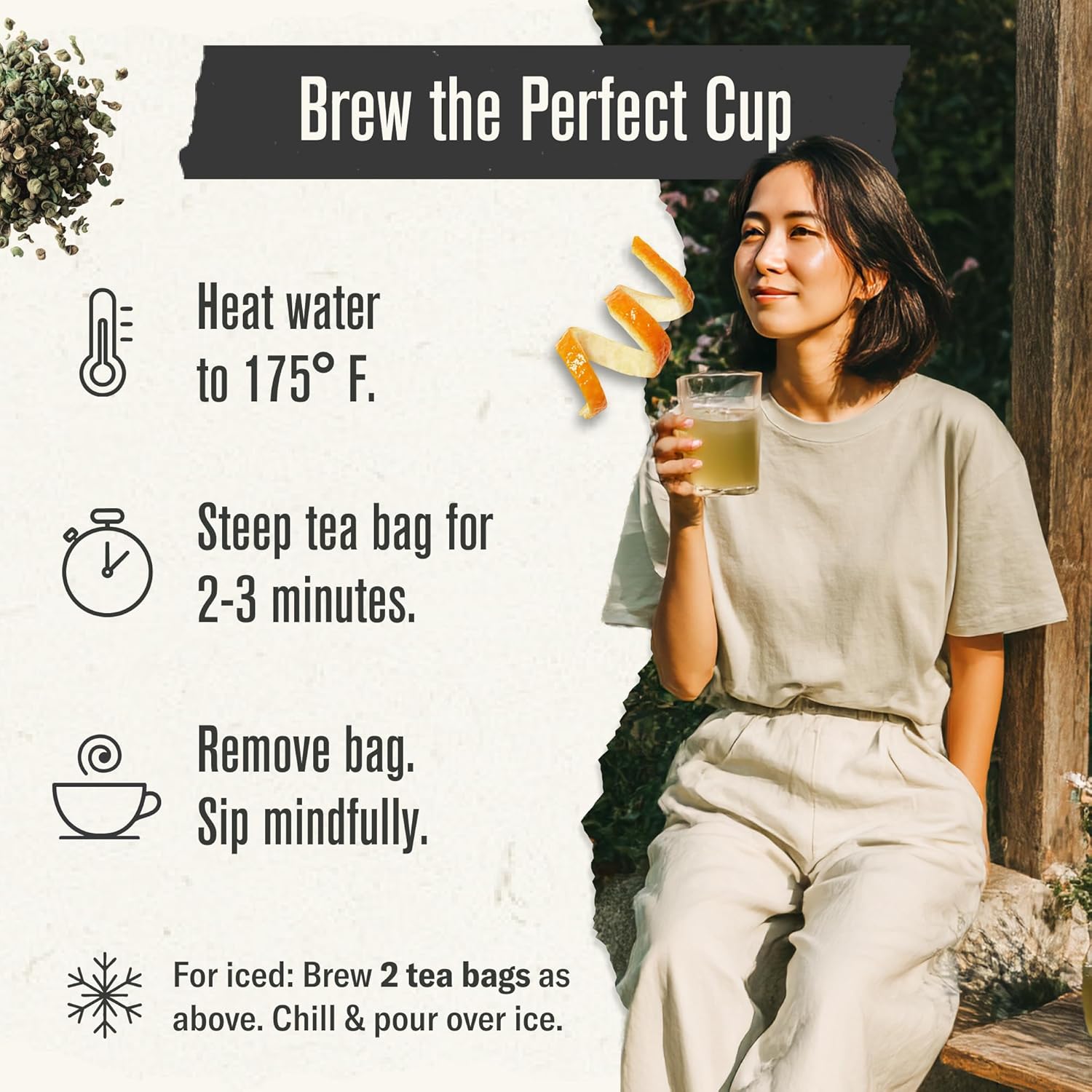 Numi Organic Gunpowder Green Tea, 100 Green Tea Bags, Full-Bodied & Gently Rolled - Image 4