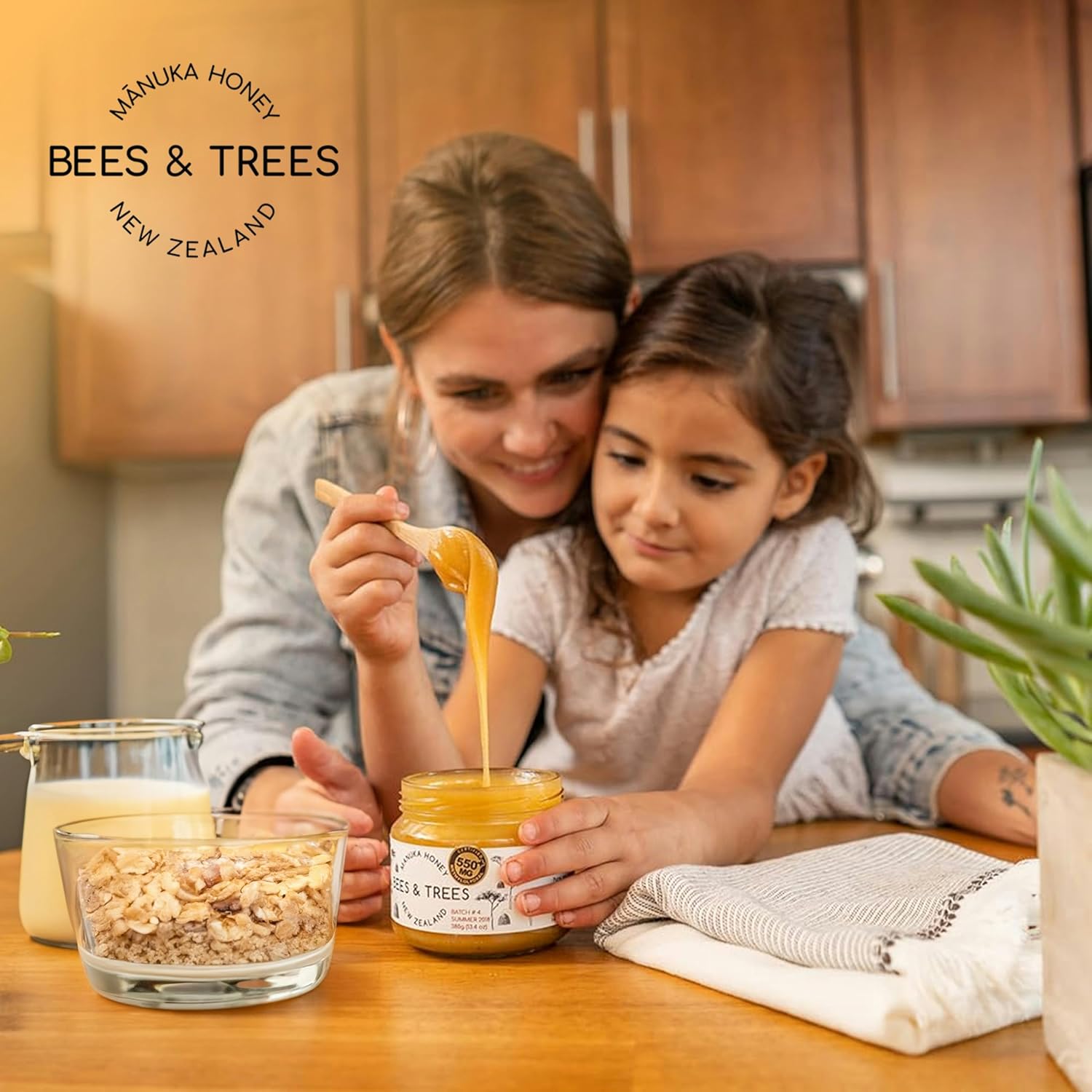 Bees & Trees New Zealand Manuka Honey 830+ & 350+ MGO – Pure, Raw, Unpasteurized Monofloral Superfood Honey for Wellness & Vitality – Bioactive, Nutrient-Rich Manuka Honey – 300g & 380g (2 pack) - Image 9
