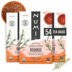 Numi Organic Rooibos Tea, 54 Microp...
