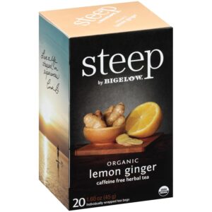 steep by Bigelow Organic Lemon Ging...