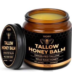 VIORY Tallow and Honey Balm for Fac...