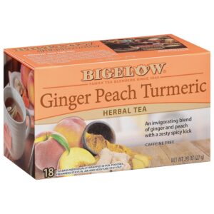Bigelow Tea Ginger Peach Turmeric H...